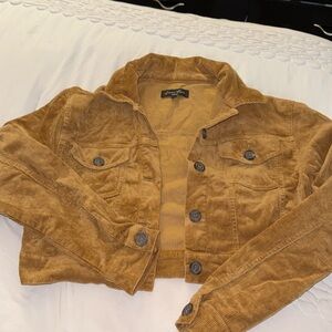 Corduroy brown jacket/sweater